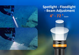 Orca ZD710ii Dive Light