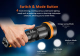 Orca ZD710ii Dive Light