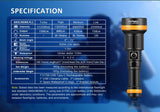 Orca ZD710ii Dive Light