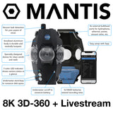 Mantis Sub housing for Insta360 Pro/Pro2